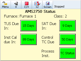 Process status page